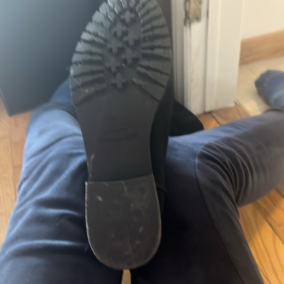 Blondell waterproof, two-tone, suede and nylon over the knee winter boots,  9.5 - Picture 5 of 5